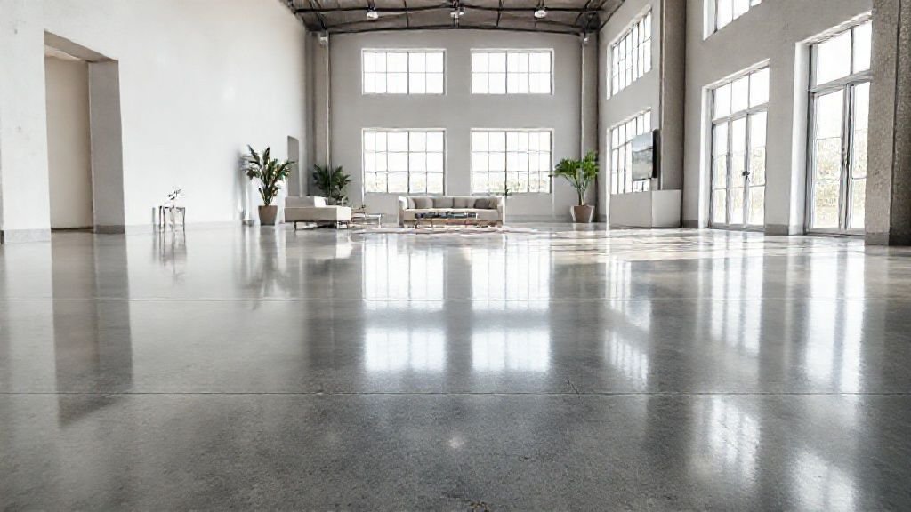 Mekanlarınızı Dönüştürün: Cilalı Beton Zeminlerin Modern Şıklık ve Trendleri